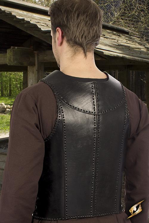 Veteran Lederrüstung, schwarz