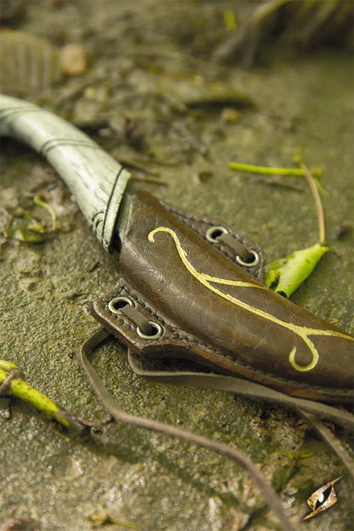 Knife Holder Elven Brown