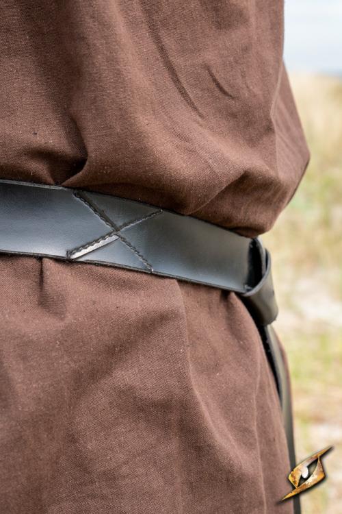 Kunstledergürtel X Schwarz