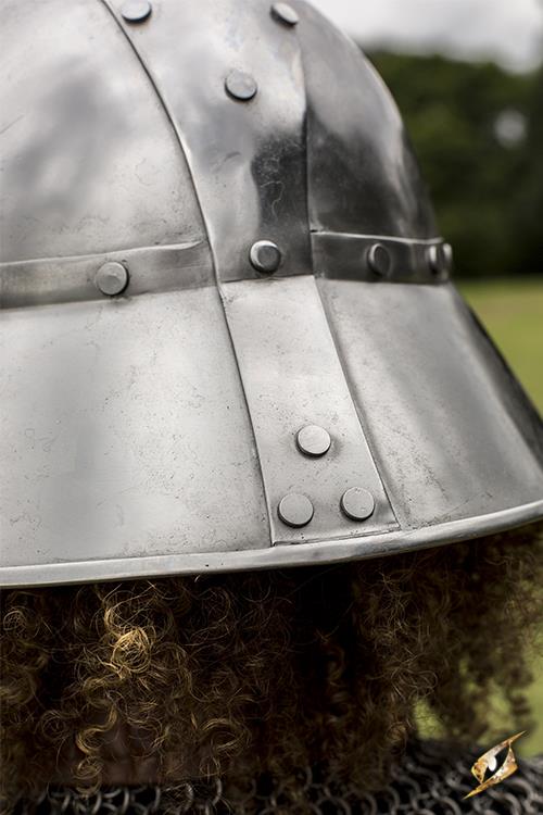 Helmet Guardsman Polished Steel