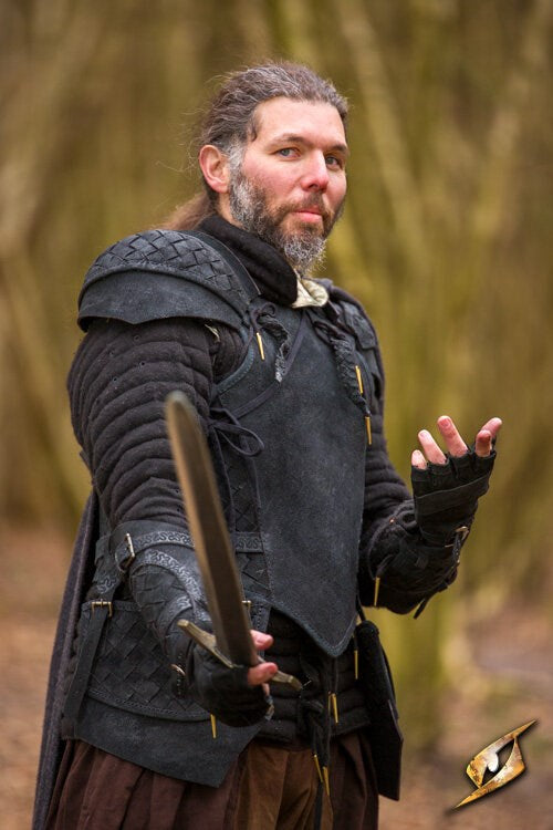 Ranger Tassets Wildleder Schwarz