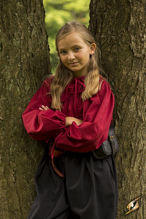 Unterbluse, dunkelrot