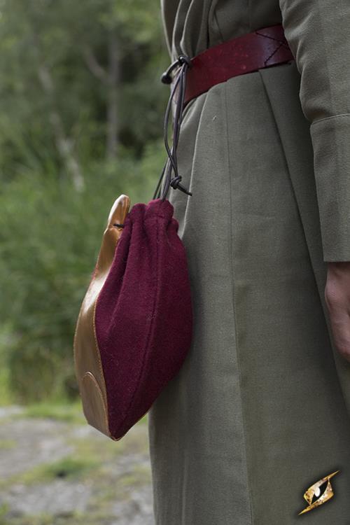 Tasche Merchant, rot/braun