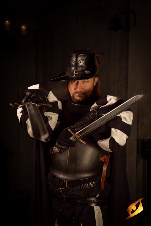 Duellanten Schwert Dunkel 85 cm