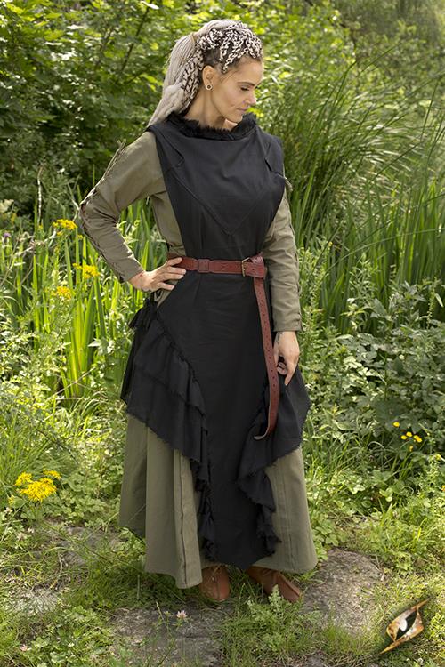 Kleid Raven, schwarz