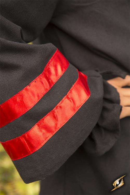 Zauberer Robe Harry, schwarz/rot