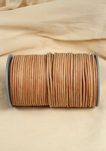 Lederschnur Creativa (4mm) 25m, natur
