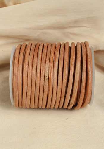 Lederschnur Creativa (6mm) 25 m, natur