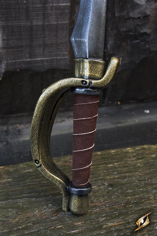 Korsar Entermesser 95 cm Stahl/Gold