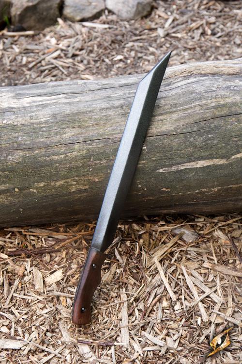 Messer Seax 51 cm Braun/Silber