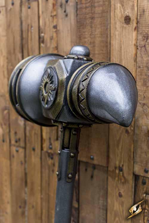 Sun Hammer 135 cm Steel/Gold