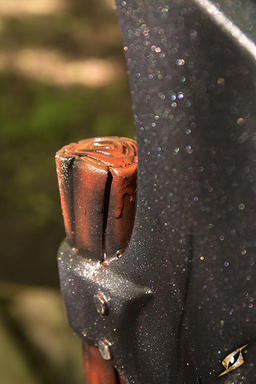 Single Bladed Axe 105 cm Brown/Silver