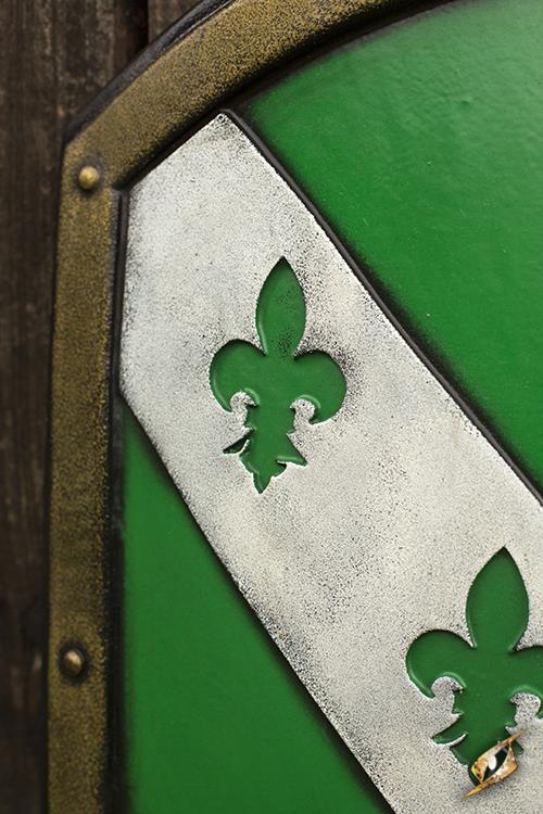 Lion Shield 80x50 cm Green