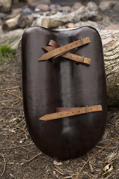 Elven Buckler 48x28 cm Brown