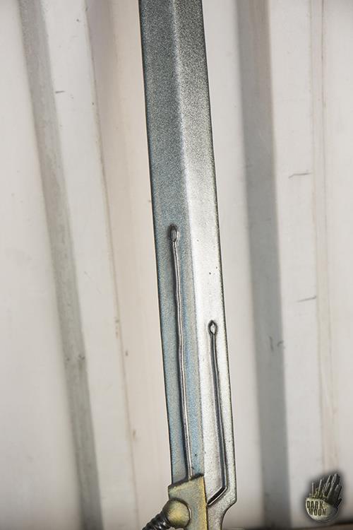 Dark Moon Sword Vibro 105 cm Steel/Gold