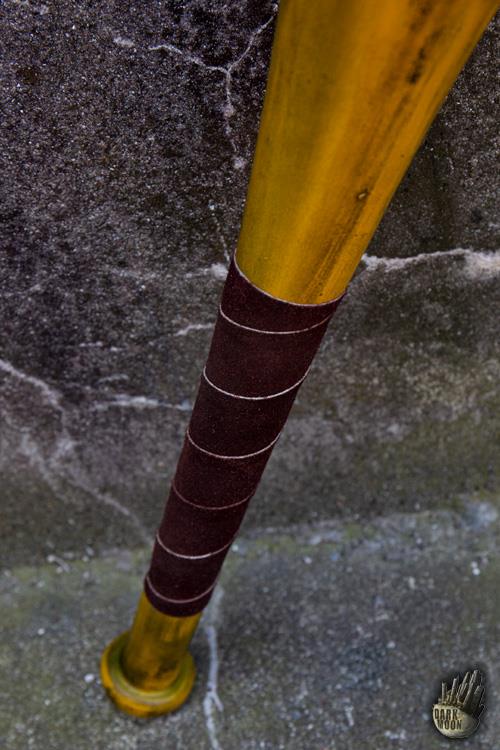 Stacheldraht Baseballschläger 80cm, gelb