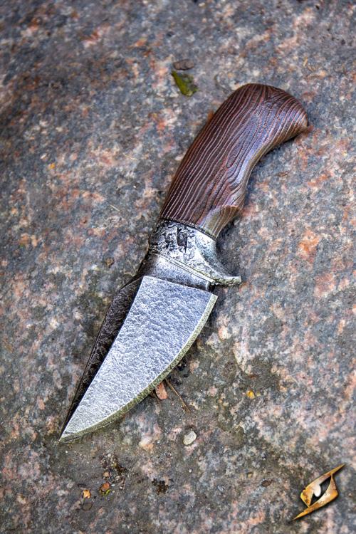 Breites Wurfmesser 19cm Stahl