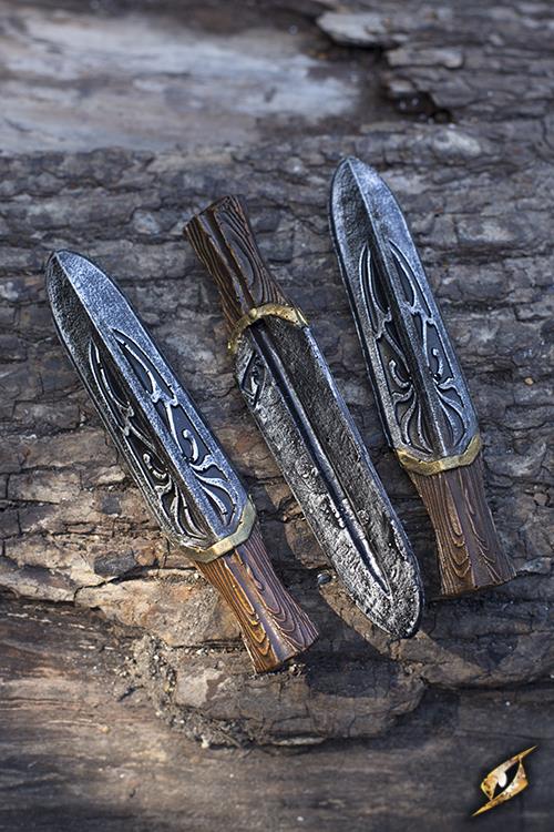 3 Stück Wurfmesser Assassin Unity 13cm