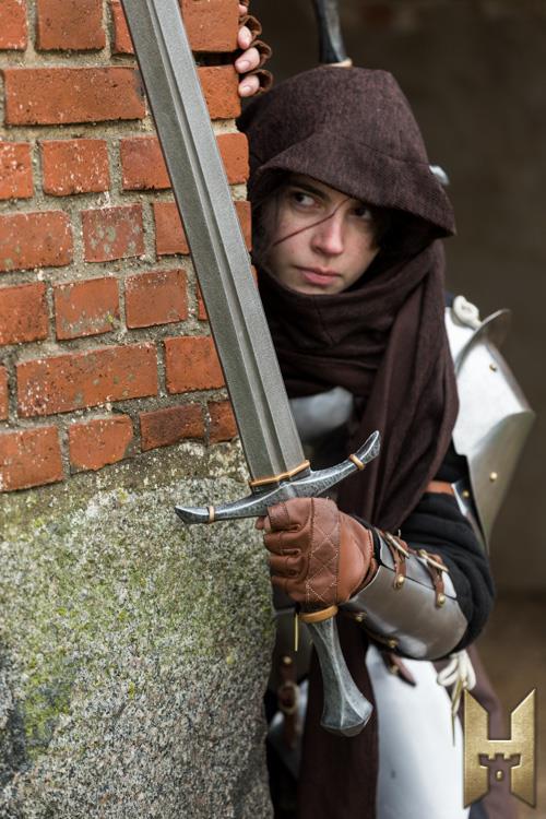 Bastardschwert 96cm Stahl