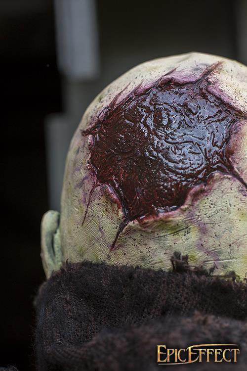 Maske Scarface Zombie blass