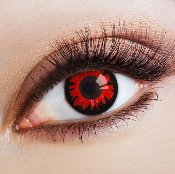 Contact Lenses Volcano Red