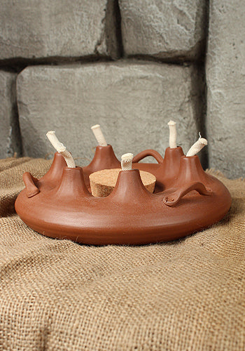 Öllicht sechsflammig