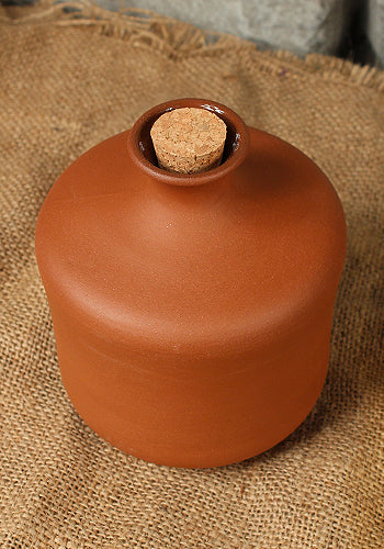 Bottle with cork 900ml Helles Braun