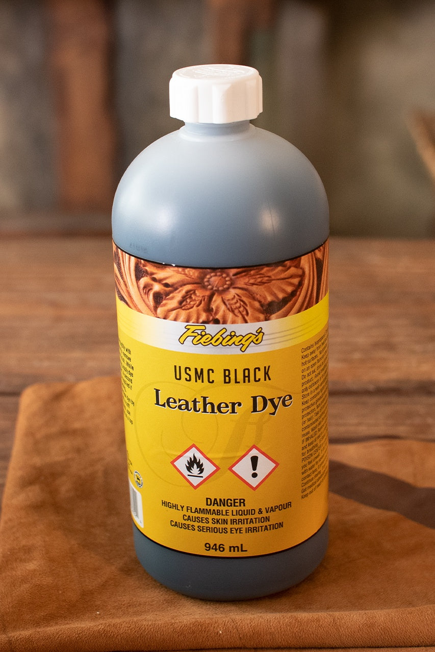 Fiebing's Leather Dye 946 ml. USMC Black