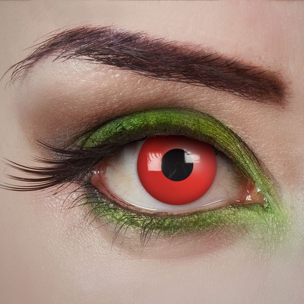 1 Day Contact Lenses Devil Eyes Red