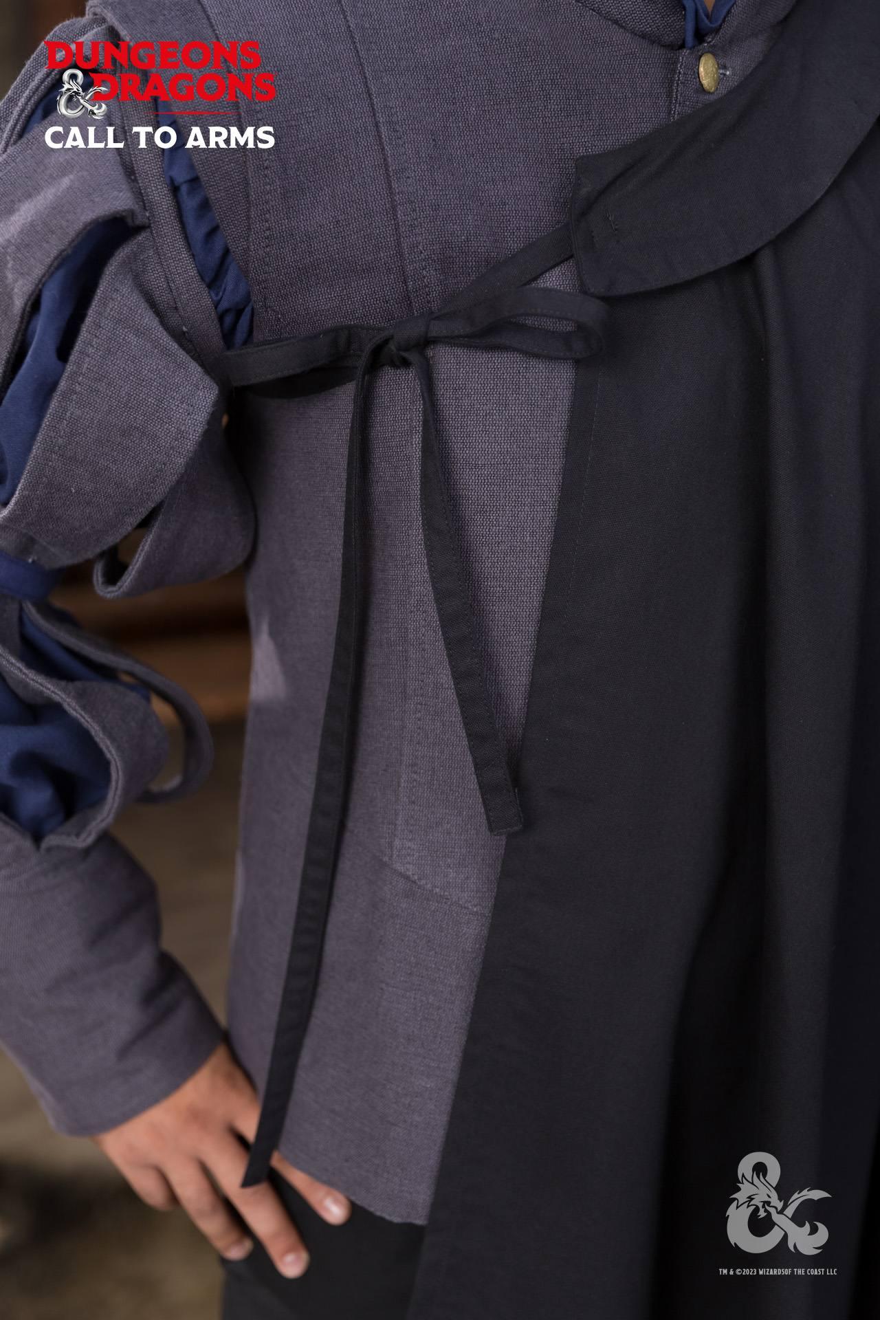 Dungeons & Dragons Barden Umhang Schwarz