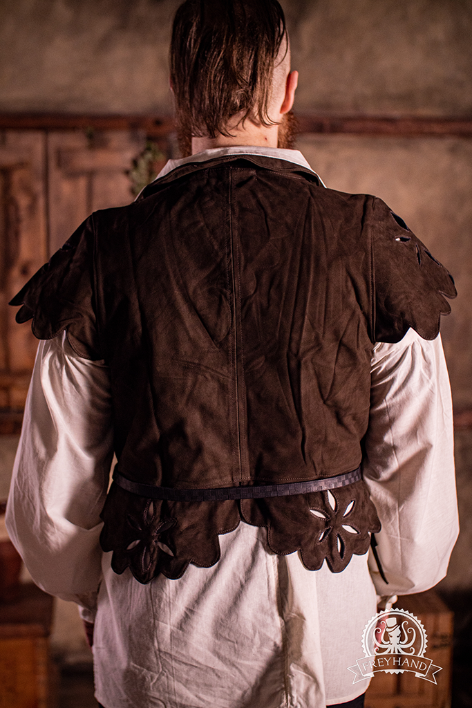 Landsknecht Wildleder Weste Imperialis