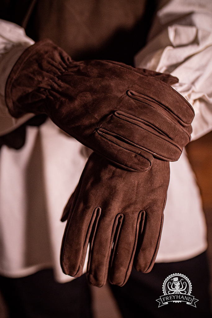 Lederhandschuhe Sascha Braun