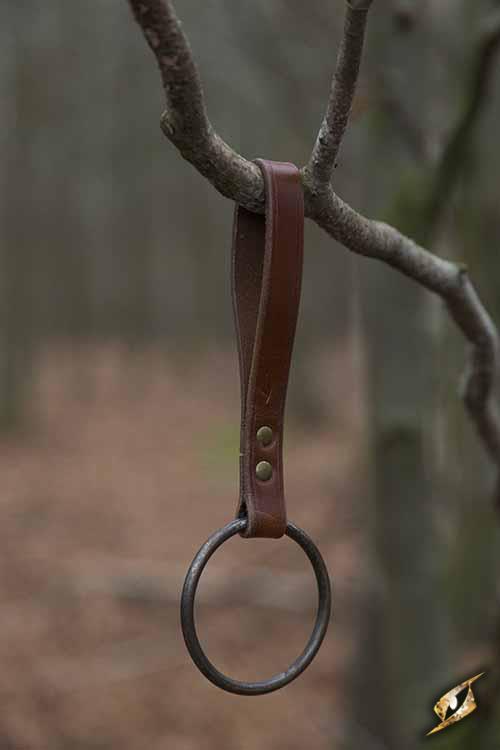 Large Weapon Holder Ring Brown
