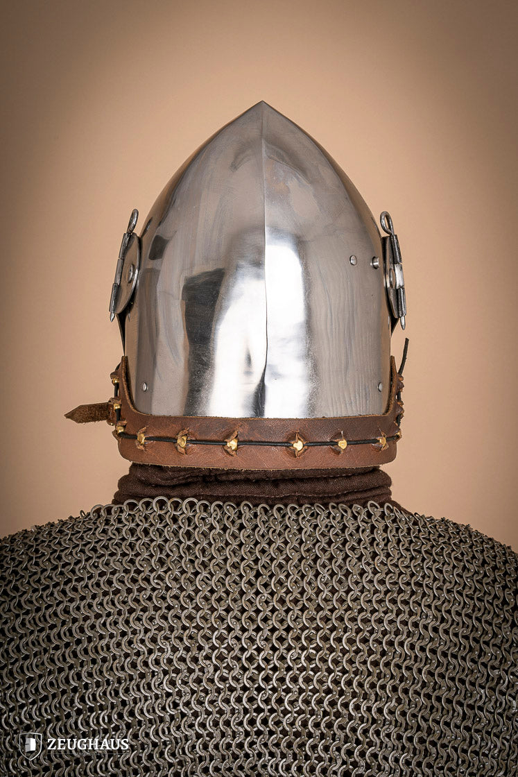 Beckenhaube mit Visier 2mm Poliert