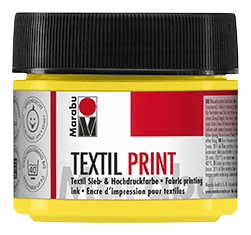 Marabu Textile Print Primary Yellow 100 ml
