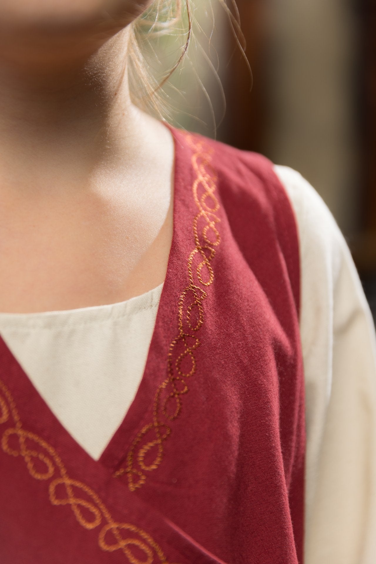 Children's Dress Ona Red