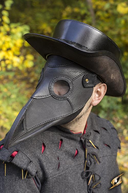 Mask Plague Doctor Black