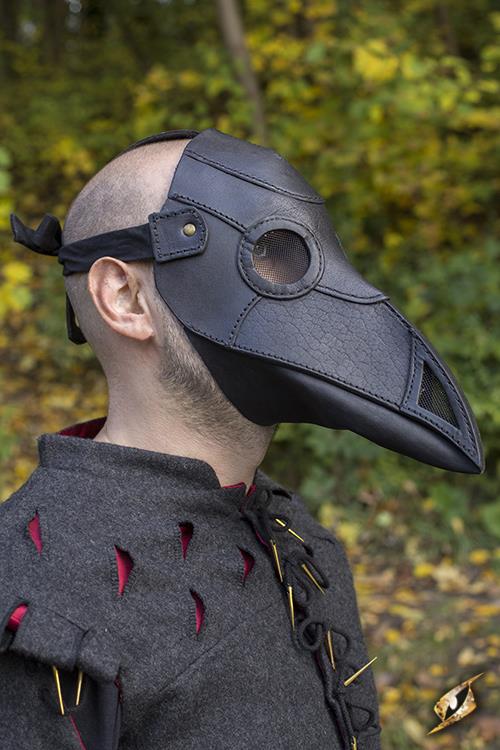 Mask Plague Doctor Black