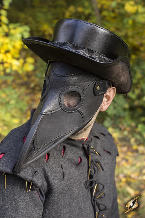 Mask Plague Doctor Black