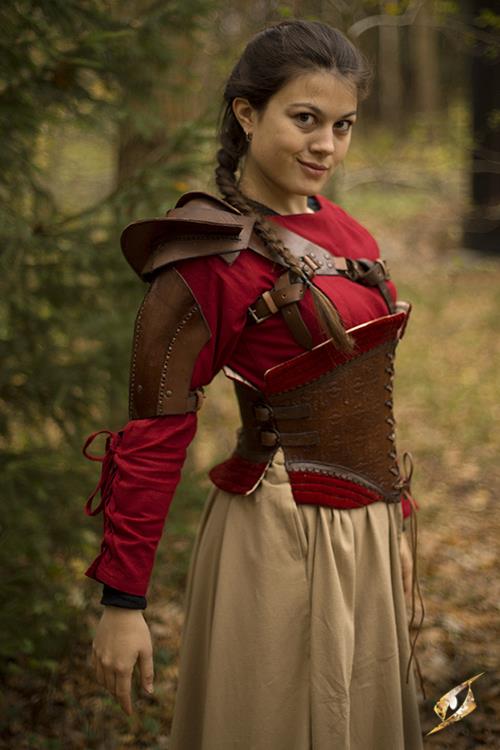 Shoulder Armour Brown