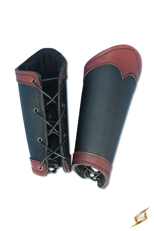 Warrior Bracers Black/Red