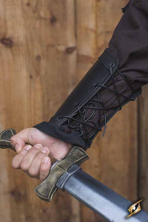 Warrior Bracers Black