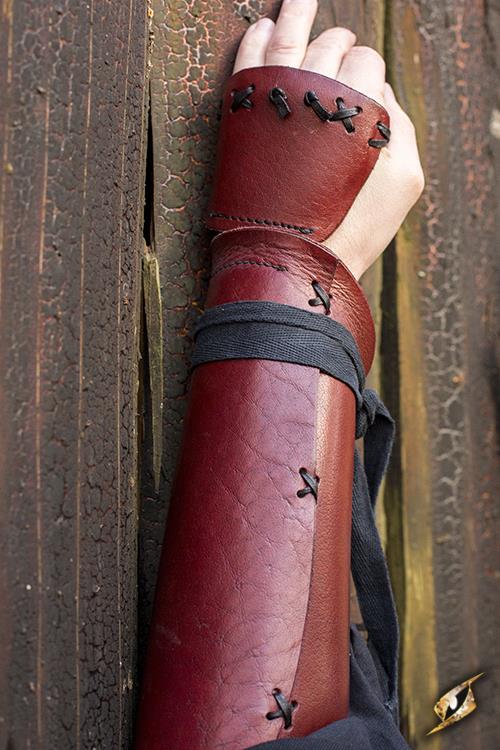 Samurai Bracers Red