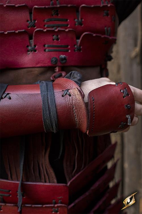 Samurai Armschiene, rot