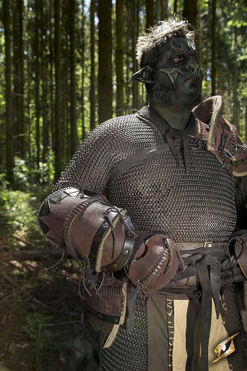 Orc Arm Protection Brute Brown