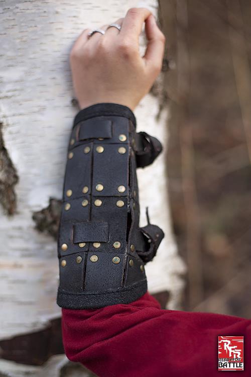 Ready for Battle Bracers Fighter Black