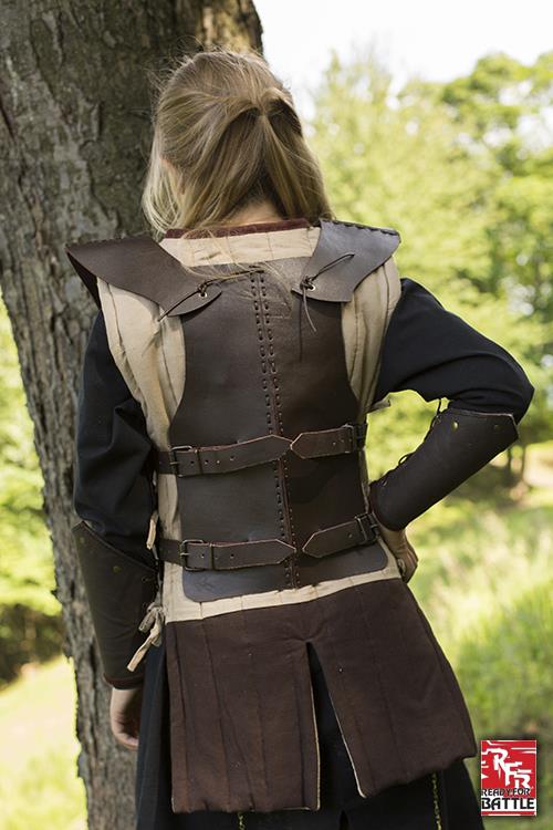 Ready for Battle Leather Armour Brown