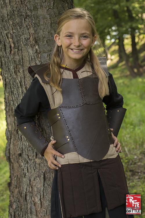 Ready for Battle Leather Armour Brown