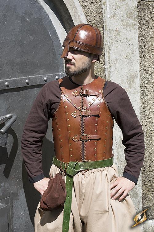 Leather Armour Soldier Brown