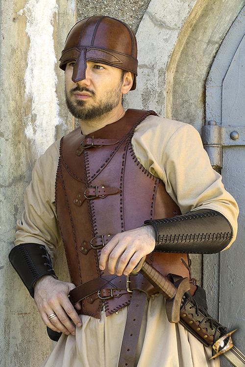 Leather Armour Veteran Brown